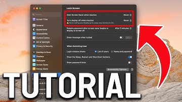 How To Change Screen Saver Settings On Mac