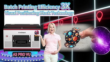 🎯 Level-Up Your Prints with Vision: ERASMART A3 UV + Visual Positioning