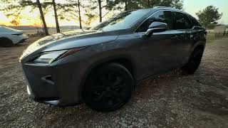 Biggest tire you can put on an RX350 Lexus and it looks GOOD!