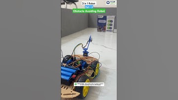 Obstabcle Avoiding Robot 3 in 1 Robot #arduinoproject #scienceproject #roboarmy #obstacleavoidance