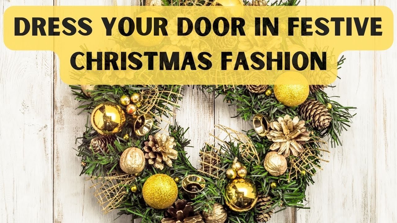 "50 Lovely Inspirational Christmas Door Hanging Ideas Festive Home