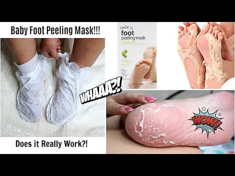 Video: The Face Shop Smile Foot Peeling Review