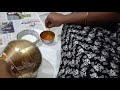 Easy method to draw kolam on pongal panai