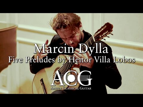 Marcin Dylla - Five Preludes by Heitor Villa Lobos [ACG Benefit Concert]