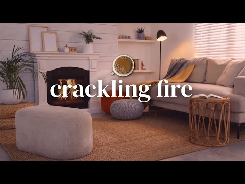 Cozy Room Ambience With Crackling Fire | Cozy ASMR
