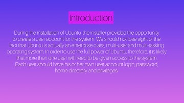 Manage user, group, file and directory in Ubuntu