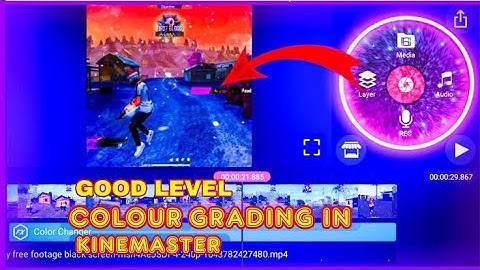 Good Level Colour Grading In Kinemaster🔥 ||🔥 Freefire Background Colour Chenge Video Editing New