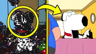 References in FNF Darkness Takeover - Pibby Family Guy | Come Learn With Pibby!