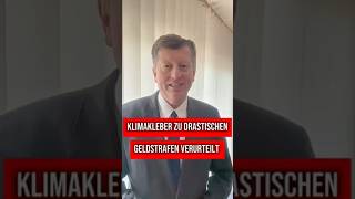 AfD begrüßt das Hamburger Urteil. Klimakleber drastisch bestraft.