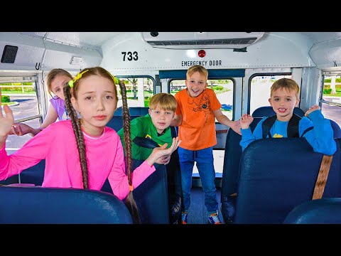 تعلم قواعد الحافلات المدرسية مع فلاد ونيكي