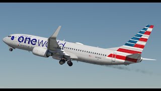 Throwback FSX Stream | AA462 | KLGA -KORD | B737-800 V2 TDS | Real World Route |