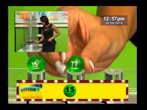 Loteria Real Sorteo 12 55 PM 26 de Agosto 2014 juegos panamericanos 2019 en vivo