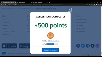 Salesforce Trailhead - Manage Your Picklist Values