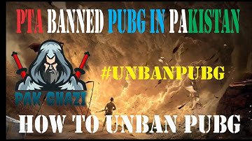 HOW TO UNBAN PUBG IN PAKISTAN 100% WORKING | PUBG BANNED IN PAKISTAN. | PUBG BAN SOLUTION.