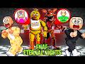 ROBLOX SCARING OUR FRIENDS IN FNAF: ETERNAL NIGHTS