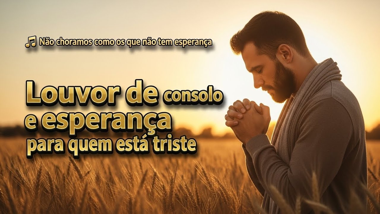 Não Choramos Como os que Não Têm Esperança | Louvor Cristão de Consolo e Esperança