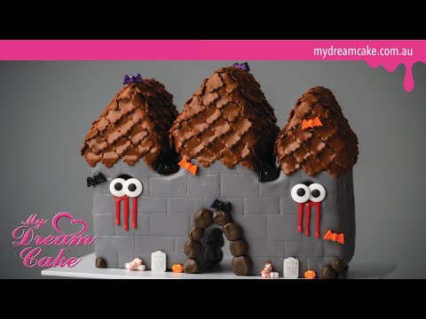 Lets make a fun Halloween Castle Cake @Rosiesdessertspot