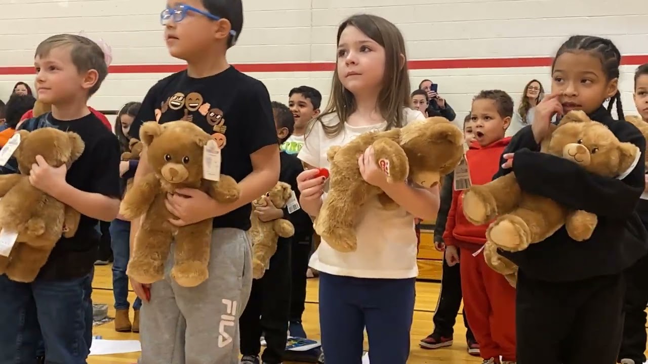 Build a Bear Reading Bear Freeland Elem/Middle School