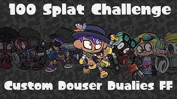 100 Splat Challenge Custom Douser Dualies FF