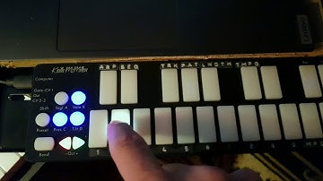 QuNexus controls 5 analogue synths