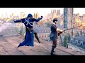 Assassins creed unity master assassin outfit stealth kills  advanced combat movie montage