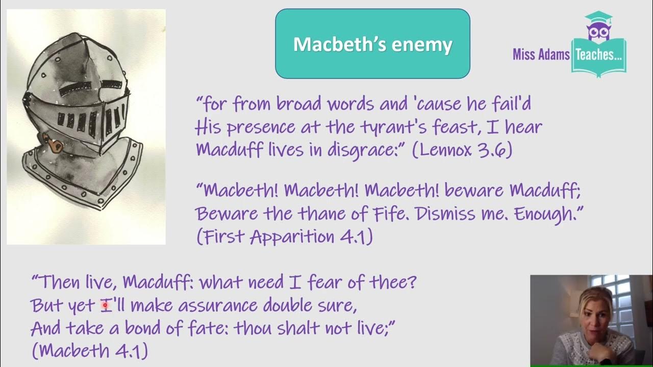 Macduff Character Analysis - Shakespeare's Macbeth - YouTube