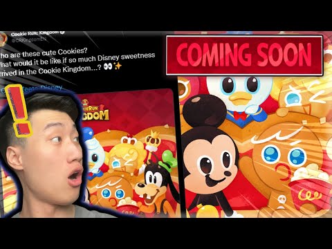 Mickey Mouse, Donald Duck, Goofy as Cookies! Disney Collab Update! | Cookie Run Kingdom