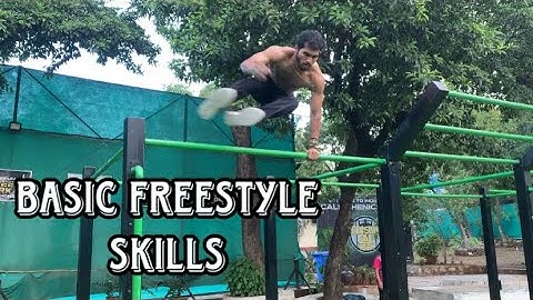 Basic Freestyle Calisthenics Skills - Beginner level (anyone can do)