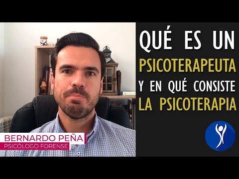 Vídeo: QUÈ SÓC UN PSICOTERAPEUTA?