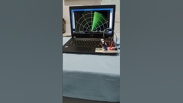 MEMBUAT RADAR PAKAI SENSOR ULTRASONIK #arduino #elektronika #robotik #eksperimen