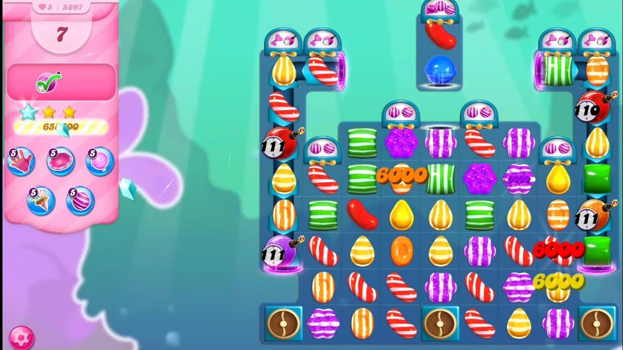 Candy Crush Saga 1 Hour Level 5722_5746 candy crush saga candy