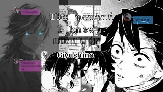 The moment I knew.. (part 2) |~our letters | Giyushino, kny texting story