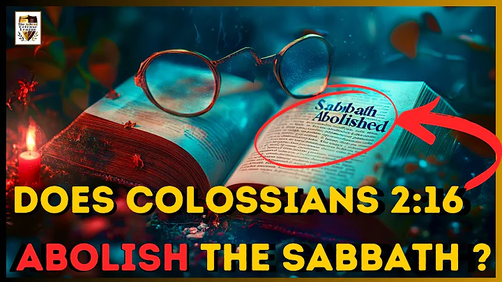 Colossians 2:16: The Most MISUNDERSTOOD Verse About the Sabbath!