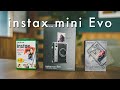 【開封】最新チェキのinstax mini Evoが届いた！かわいい！！