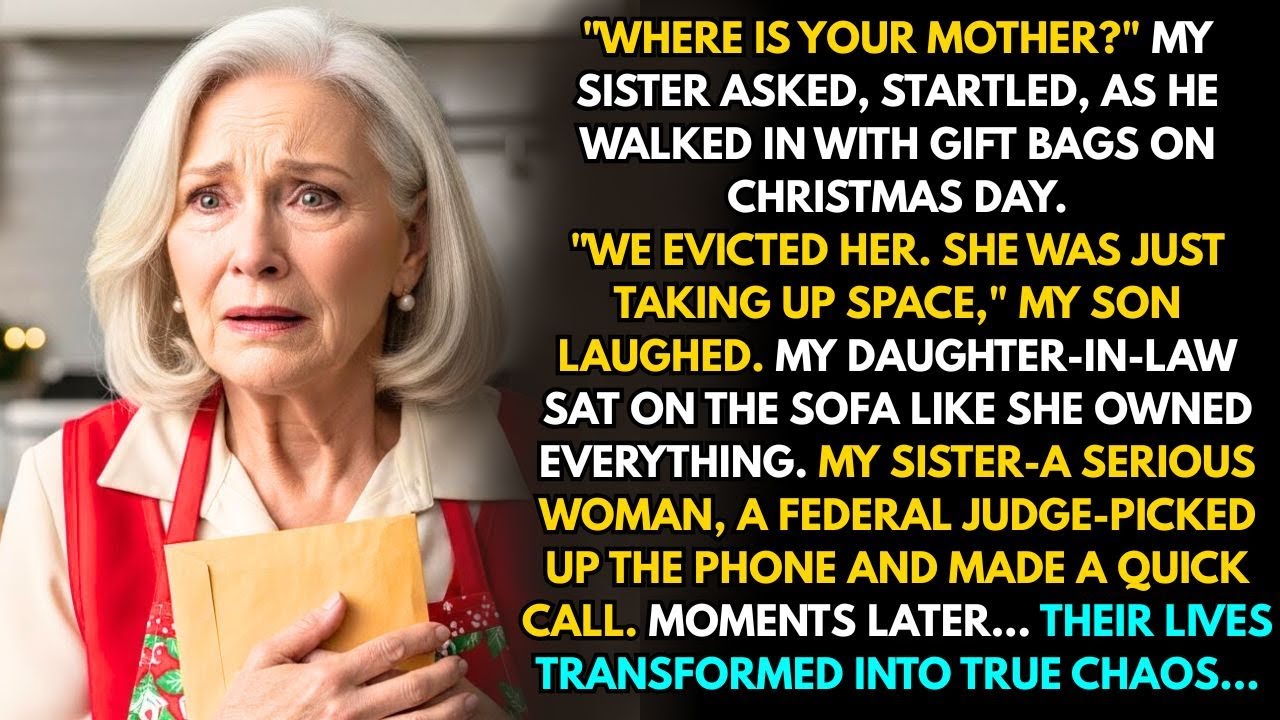 I Evicted Her! My Son and His Wife Proudly Said. My Sister’s Response Wiped Away His Smile Forever.