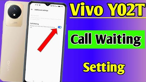Vivo y02t call waiting setting | how to enable call waiting setting in Vivo y02t