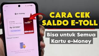 Cara Cek Saldo e-Toll / e-Money Terbaru - Bisa untuk Semua Kartu screenshot 3