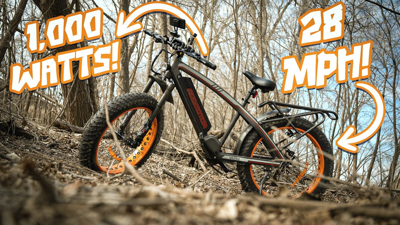 1000W Mid-Drive Electric Bike for Hunting | M-5600 - Addmotor