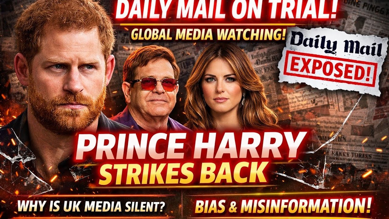 “DAILY MAIL ON TRIAL! Prince Harry STRIKES BACK as Global Media Watches 👀🔥”