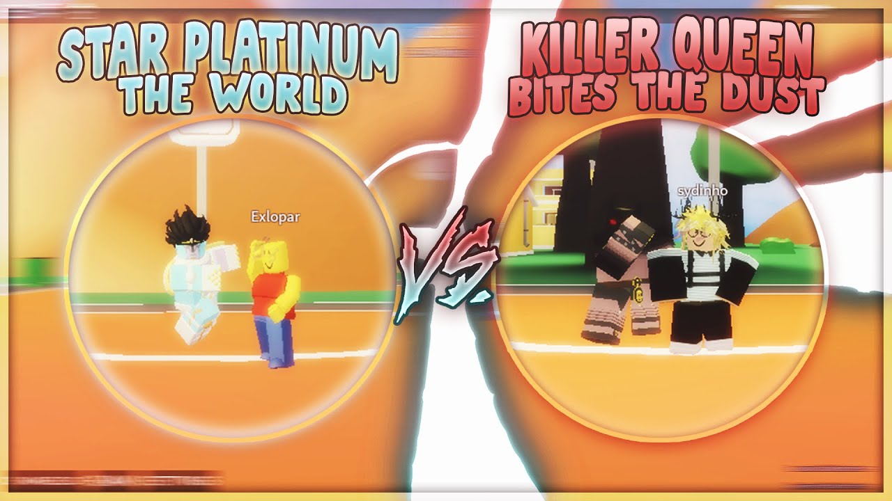 Star Platinum The World Vs Killer Queen Bites The Dust A Bizarre Day - videos matching a bizarre day roblox star platinum the