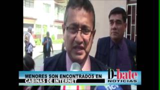 MENORES SON ENCONTRADOS EN CABINAS DE INTERNET VIENDO PORNOGRAFÍA