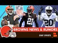 Browns Rumors On Jacoby Brissett Returning, Denzel Ward News, NFL Combine Interview & Notes