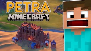 Even Steve can&#39;t handle this insane PETRA in Civ 6 MINECRAFT