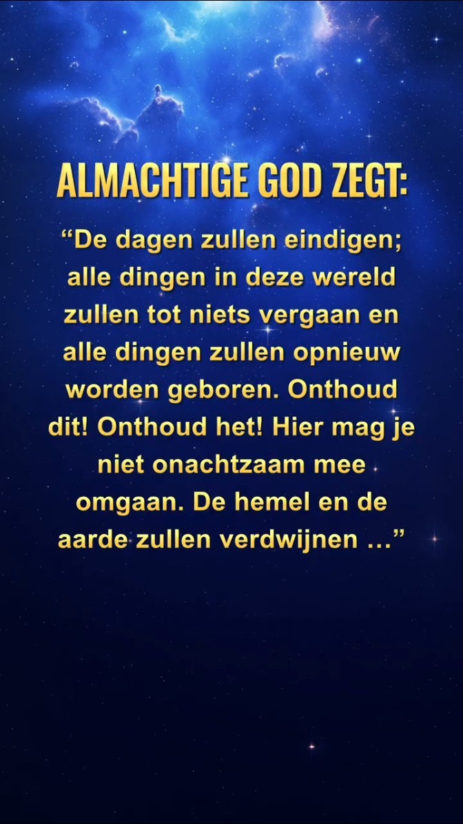 Woorden rechtstreeks van God