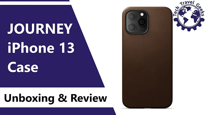 JOURNEY iPhone 13 Pro Leather Case - Unboxing & Review