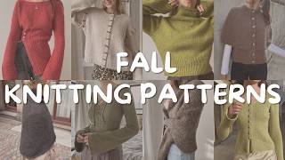 Knitting Patterns I'm Dreaming Of This Fall (Pattern Roundup)