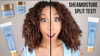 NEW!! SheaMoisture Manuka Honey   Yogurt Split Test! Review & Demo!  | BiancaReneeToday