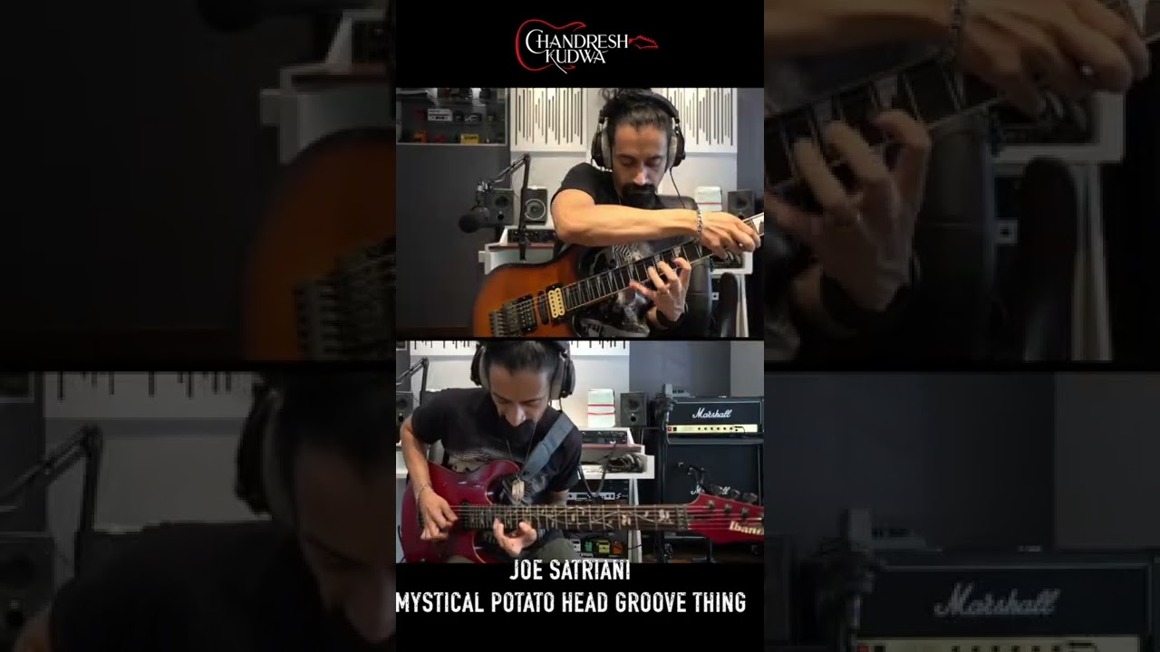 Insane Legato - Joe Satriani - The Mystical Potato Head Groove Thing - Chandresh Kudwa 