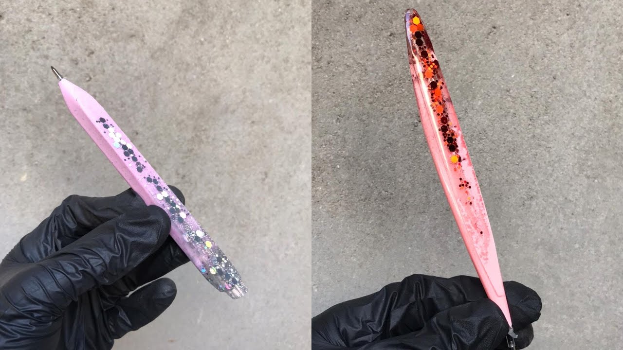 طريقة عمل قلم من الريزن - قلم ريزن - اقلام من الريزن - كيف تصنع اقلامك باستخدام مادة الريزن resin