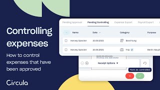 Controlling an expense in 1 click | Circula screenshot 4